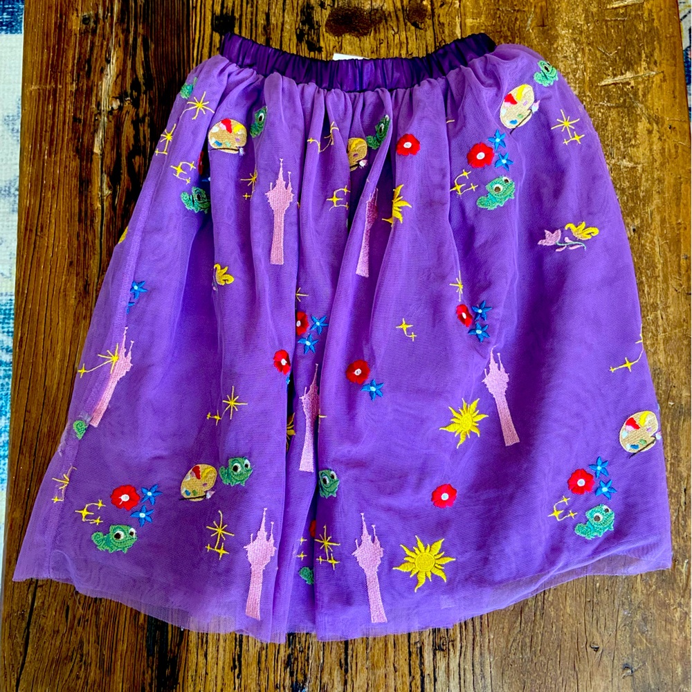 Hannah Anderson/Disney kids skirt- Rapunzel themed